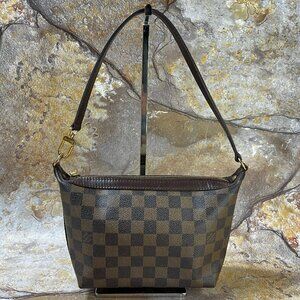 Louis Vuitton Damier Ebene Illovo PM Shoulder Bag